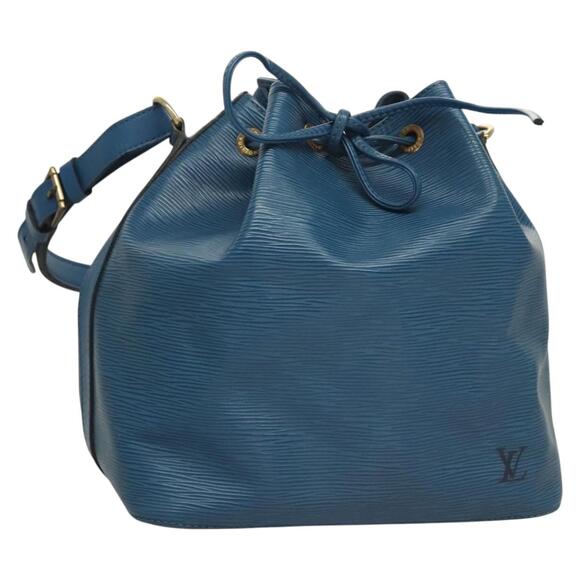 LOUIS VUITTON Epi Petit Noe Shoulder Bag Blue M44105 - Picture 1 of 16